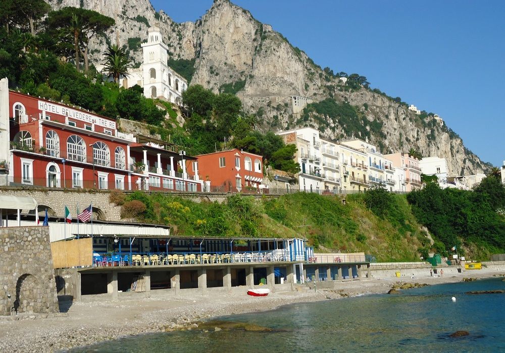 Hotel Belvedere E Tre Re Capri Luaran gambar